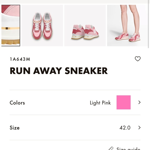Louis Vuitton Runaway Sneaker in Pink - Picture 11 of 11